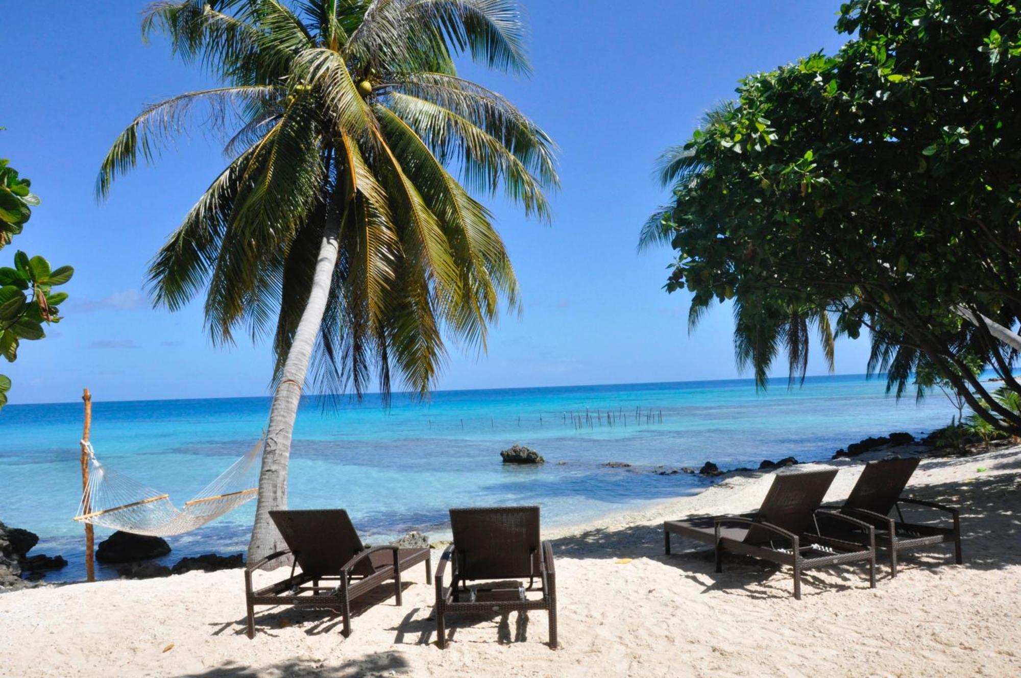 Le Coconut Lodge Avatoru Eksteriør billede